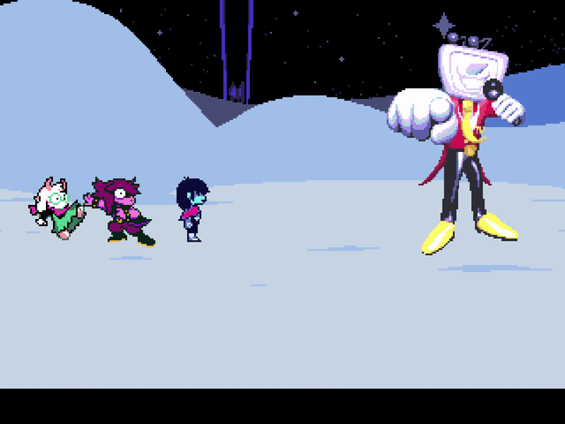 Sprite animado de «It's TV Time!» de Tenna, traducido ao galego.